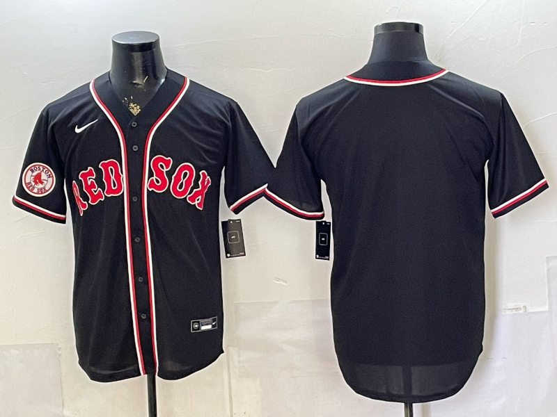 Men Boston Red Sox blank black 2026 Nike MLB Jerseys 053100271